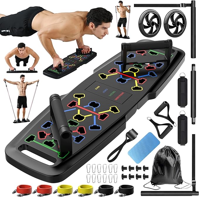 Push Up Board, Home Gym, Portable Exercise Equipment